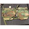Image 1 : TWO CAMO AMMO BAGS 10 X 15"