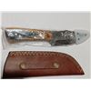 Image 3 : DAMASCUS STEEL KNIFE COMES WITH SHEATH