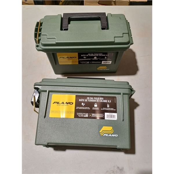 TWO NEW PLANO .30CAL FIELD BOXES