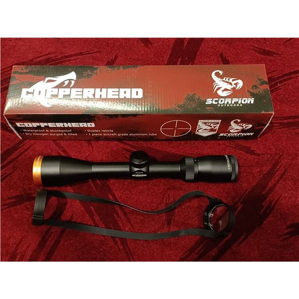 Copperhead Scope NEW SCORPION COPPERHEAD 3 X9 SCOPE COMES WITH LIFETIME WARRANTY