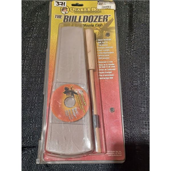 QUAKER BULLDOZER BULL AND COW MOOSE CALL