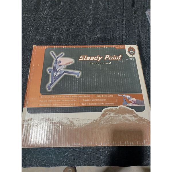 NEW STEADY POINT HAND GUN REST