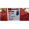 Image 3 : HORNADY 20CAL .204 DIA 24GR NTX BULLETS QTY 100