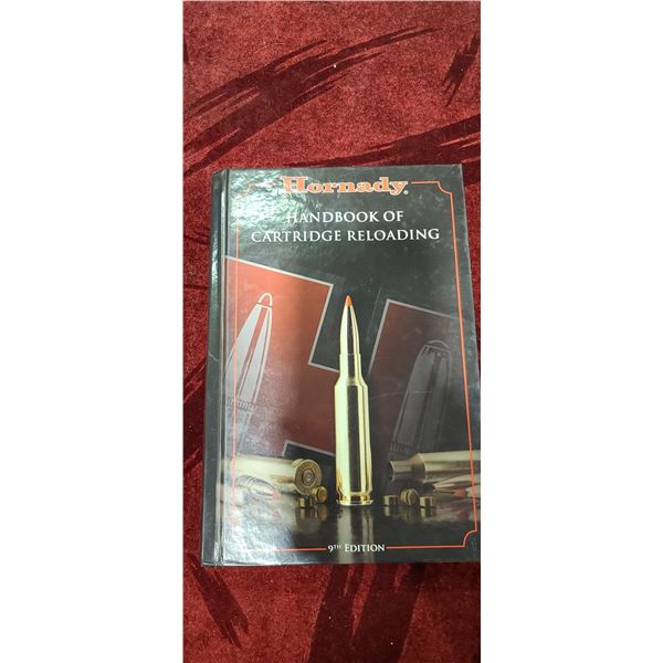 HORNADY HANDBOOK OF CARTIDGE RELOADING 9TH EDITION