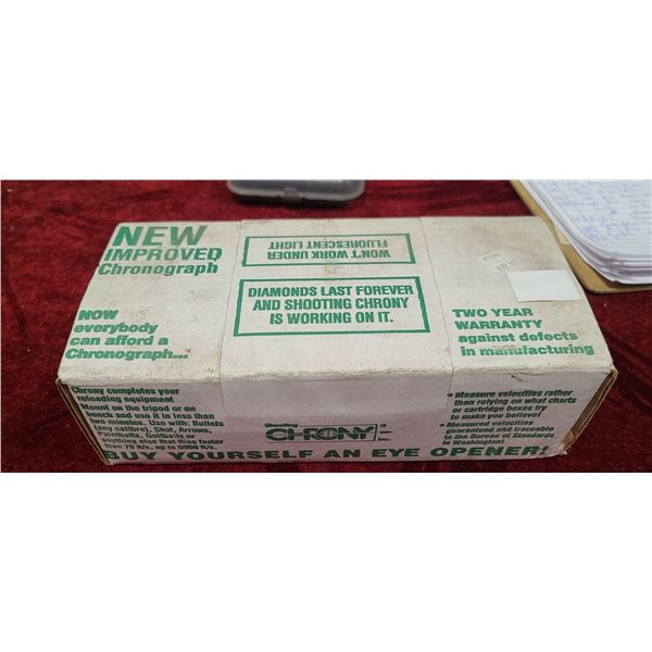 SHOOTING CHRONY MODEL F-1