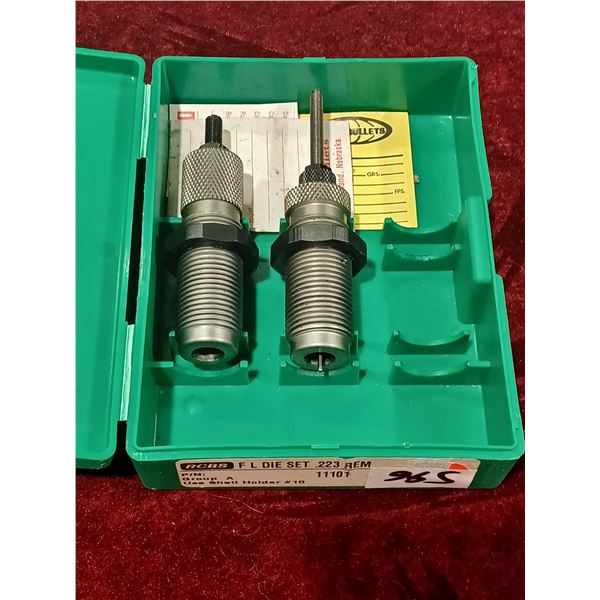 RCBS .223REM 2PC FL DIE SET