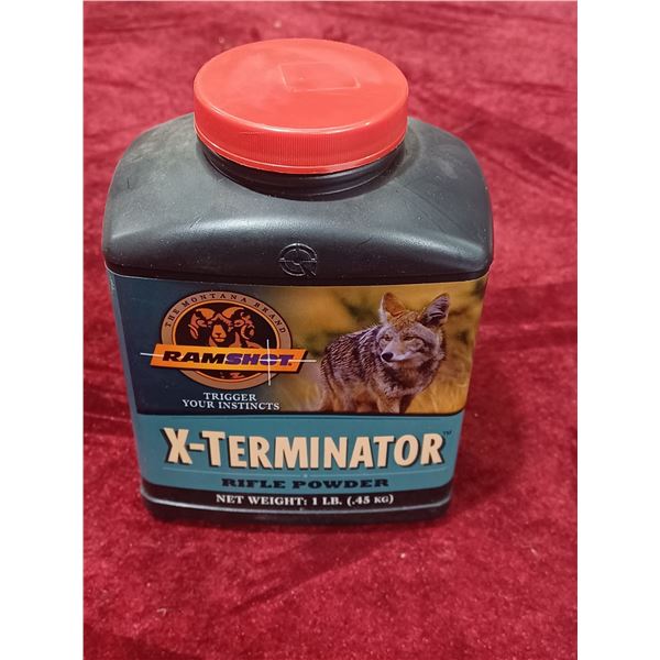 1LBS OFR RAMSET X-TERMINATOR RIFLE POWDER - SEALED CANS (NO SHIPPING ON POWDER)