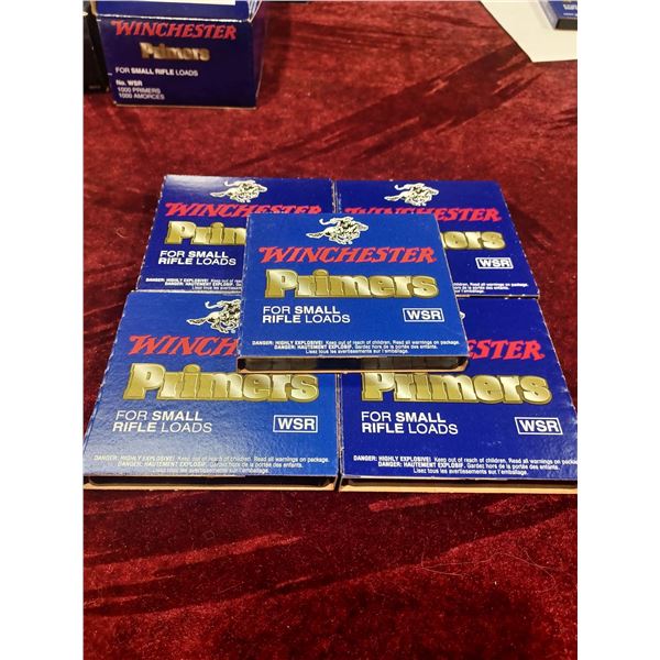 500 WINCHESTER WSR SMALL RIFFLE PRIMERS