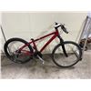 Image 2 : TREK RED 21 SPEED FRONT SUSPENSION MOUNTAIN BIKE ( MISSING SEAT & BRAKES )