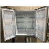 Image 2 : HAIER HRQ16N3BAGS STAINLESS STEEL FRENCH DOOR FRIDGE / FREEZER