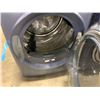 Image 2 : GE GFD85ESMN1RS BLUE FRONT LOAD DRYER MACHINE (FRONT LATCH BROKEN)