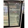 Image 2 : COOL KING GR48S COMMERCIAL MOBILE GLASS FRONT DUAL DOOR ELECTRIC BEVERAGE COOLER