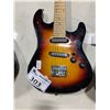 Image 2 : EMERSON DARK WOOD PLUG N SING 6 STRING KIDS ELECTRIC GUITAR ( 1 STRING MISSING )