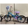 Image 2 : HYPER BIKE SPINNER PRO MODEL RED/BLACK KIDS BIKE, HUFFY JASMINE PICTURES BLUE