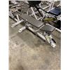 Image 2 : APEX WHITE / GREY COMMERCIAL ADJUSTABLE MOBILE WEIGHT BENCH