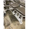 Image 2 : APEX WHITE / GREY COMMERCIAL ADJUSTABLE WEIGHT BENCH