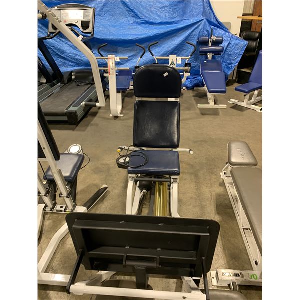 KEISER 250 AIR PNEUMATIC ACTUATED COMMERCIAL SEATED LEG PRESS MACHINE