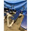 Image 2 : AB "THE ABENCH" WHITE / BLUE COMMERCIAL AB WORKOUT BENCH