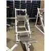 Image 2 : APEX WHITE / GREY COMMERCIAL FREE WEIGHT SEATED VERTICAL LEG PRESS MACHINE