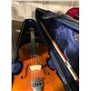Image 2 : SKYLARK MV008 DARK WOOD VIOLIN WITH BOW IN HARD TRANSPORT CASE ( MADE IN CHINA )