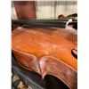 Image 2 : DARK WOOD CELLO IN SOFT TRANSPORT CARRY CASE