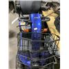 Image 2 : PURSUIT PRIDE BLUE ELECTRIC MOBILITY SCOOTER ( NO KEYS, NO CHARGER, RUNNING CONDITION UNKNOWN )