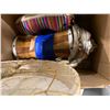 Image 5 : BOX OF ASSORTED FIRST NATION & ETHNIC REPLICA ART PIECES