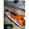 Image 2 : CREMONA CSV-75 DARK WOOD VIOLIN WITH BOW IN HARD TRANSPORT CARRY CASE
