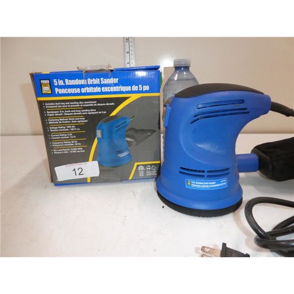 5" random orbit sander