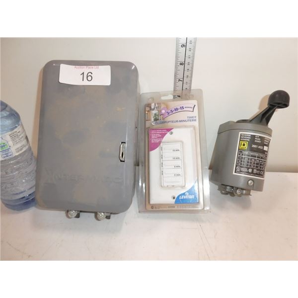 24hr dial time switch, timer, switch