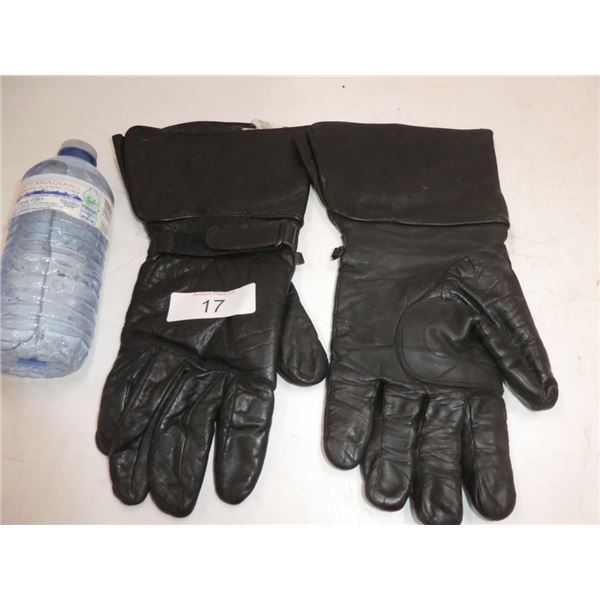 leather gloves motorcycle size (L)