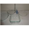 Image 1 : glass (Pyrex) bakeware