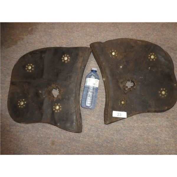 Vintage Leather Horse Mask