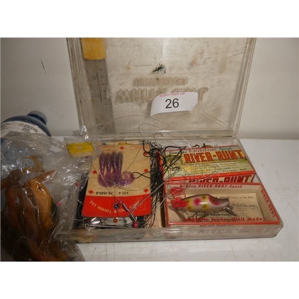 misc fishing gear: hooks, line, etc