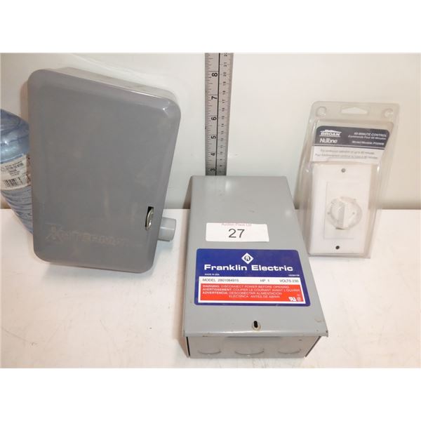 timer switches, 60 min control