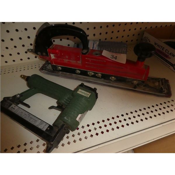 air sander & brad nailer