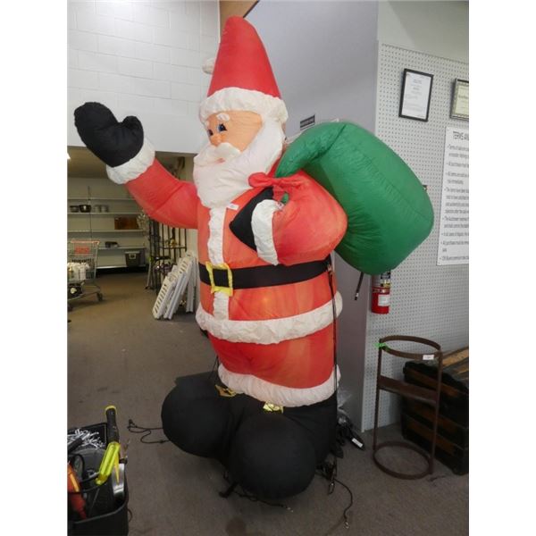 inflatable Santa Claus