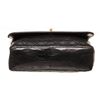 Image 5 : Chanel Black Leather Single Flap Chain Shoulder Bag