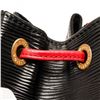 Image 7 : Louis Vuitton Black And Red Epi Leather Noe Shoulder Bag