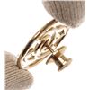 Image 7 : Chanel Silver Metal Round CC Brooch
