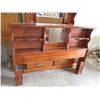 Image 5 : 6 Piece Wooden Bedroom Set with Bed Frame