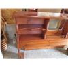 Image 6 : 6 Piece Wooden Bedroom Set with Bed Frame