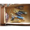 Image 2 : Hacksaw, Pliers, Utility Knife, Crescent Wrench, Misc.
