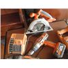 Image 3 : 7 Piece Ridgid Power Tools with Charger and Batteries (Drills, Lights, Skill Saw, Sawzall)