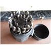 Image 2 : Drill Bit Set with Case (3 Missing), Concrete Brush