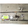 Image 4 : (2) Fishing Rods (Slightly Damaged), Tails, Fishing Reel, Fishing Line
