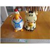Image 1 : Cow Cookie Jar, Chicken Cookie Jar