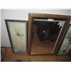 Image 2 : (3) Pictures (11x 27") and a Mirror (22x32")