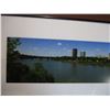 Image 2 : Saskatoon River Print (Signed Steve Voth) and Picture Frame (32 x 10 1/2")
