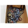 Image 2 : Vintage Storage Container with Various Necklaces